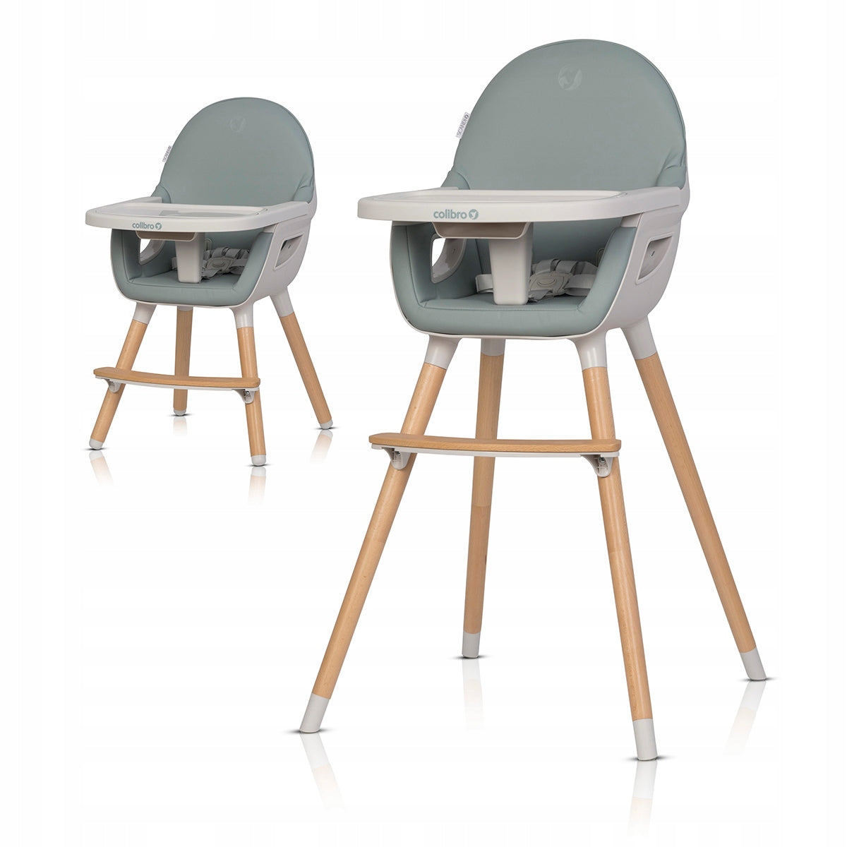 2x COLIBRO SCANDI AGAVA high chair