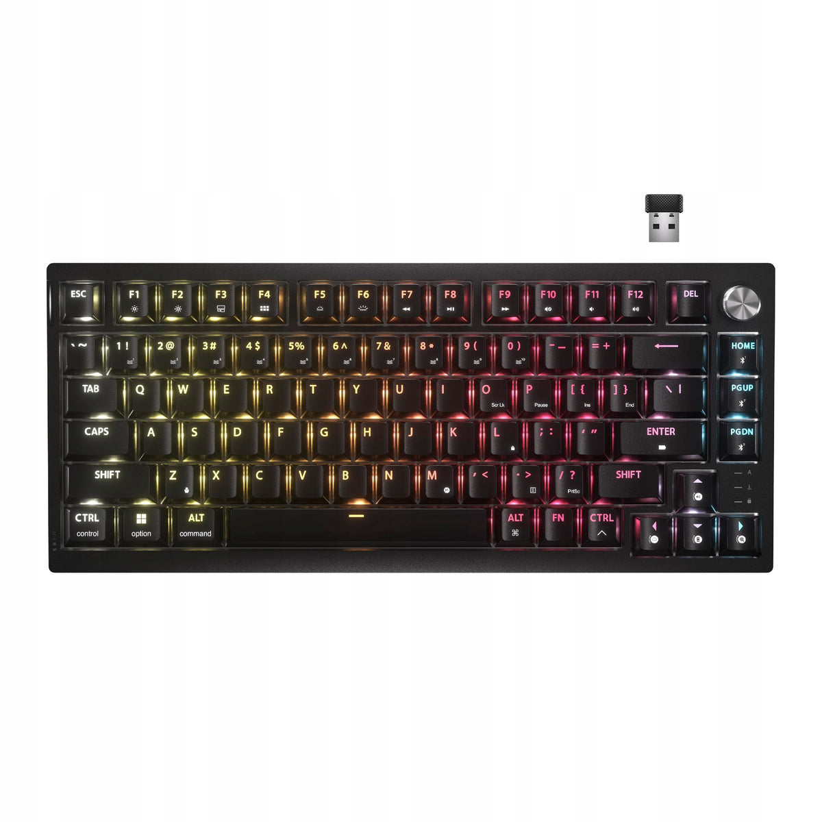 2x CORSAIR K65 PLUS WIRELESS TACTILE 75% RGB Mechanical Gaming Keyboard