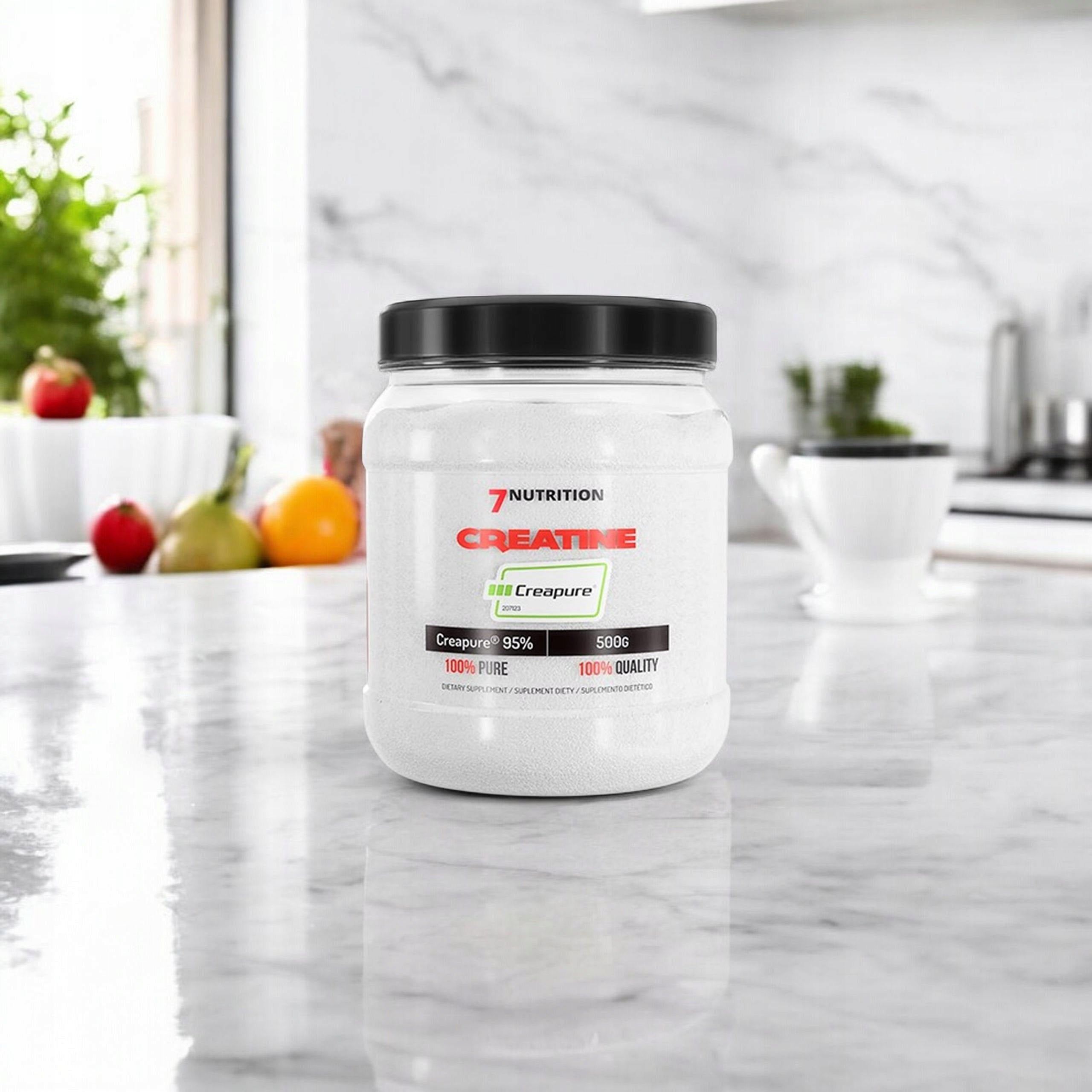 2x CREATINE MONOHYDRATE CREAPURE 500g STRENGTH MASS TAURINE 7 NUTRITION Brand 7Nutrition