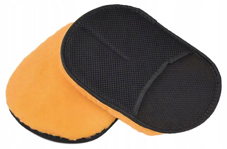 2x Car Cockpit Washing Glove Detailing Synthetic Wool 25x20cm Manufacturer code AKC-246