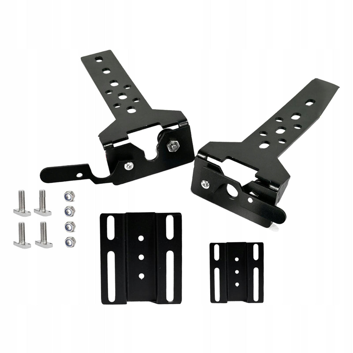 2x Car Side Awning Bracket Spare Parts Easy Use Quick Setup Style C Packaging status original
