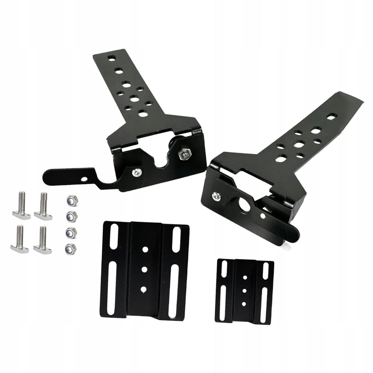 2x Car Side Awning Bracket Spare Parts Easy Use Quick Setup Style C