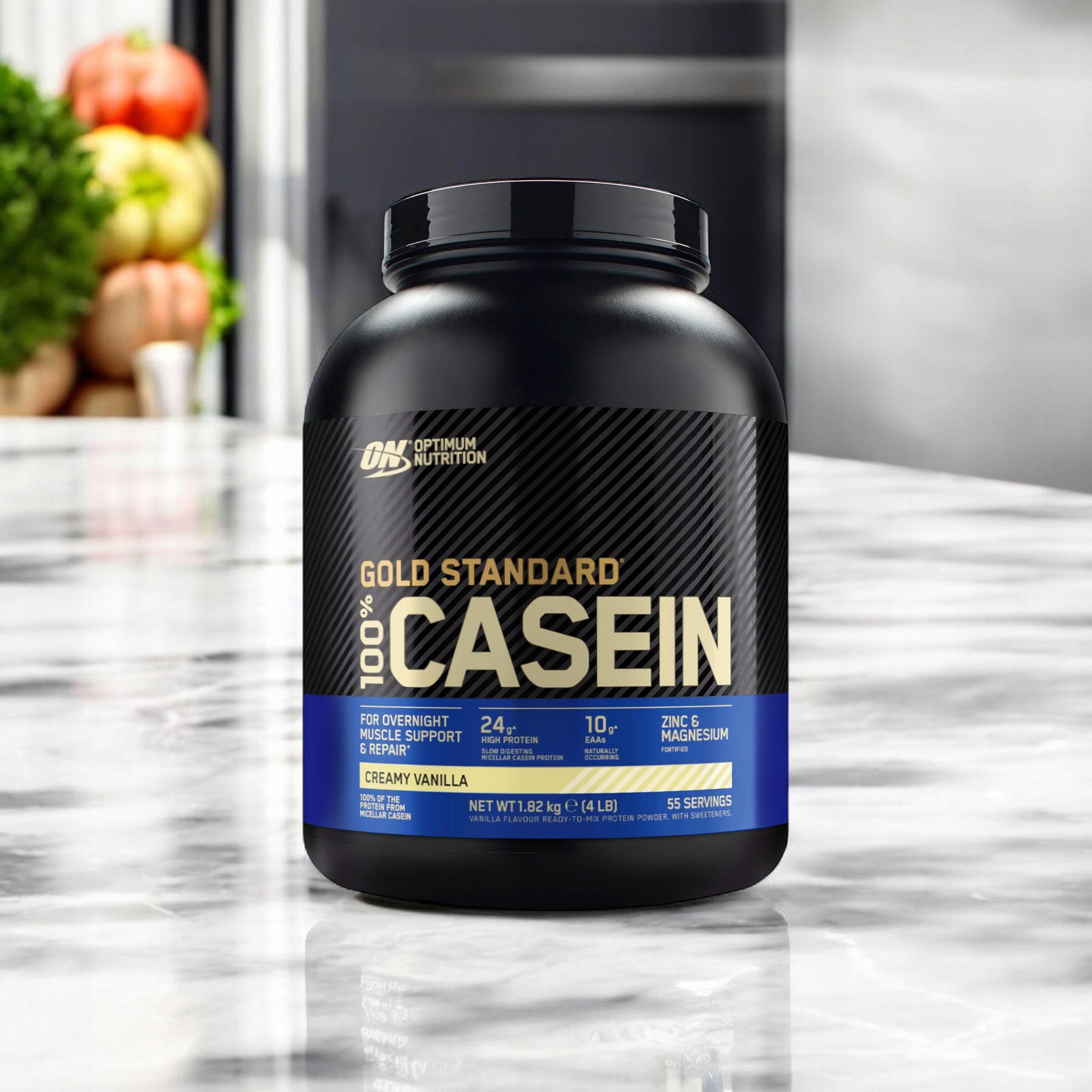 2x Casein Protein 100% Casein Protein 24g 1820g Optimum Nutrition Brand Optimum Nutrition