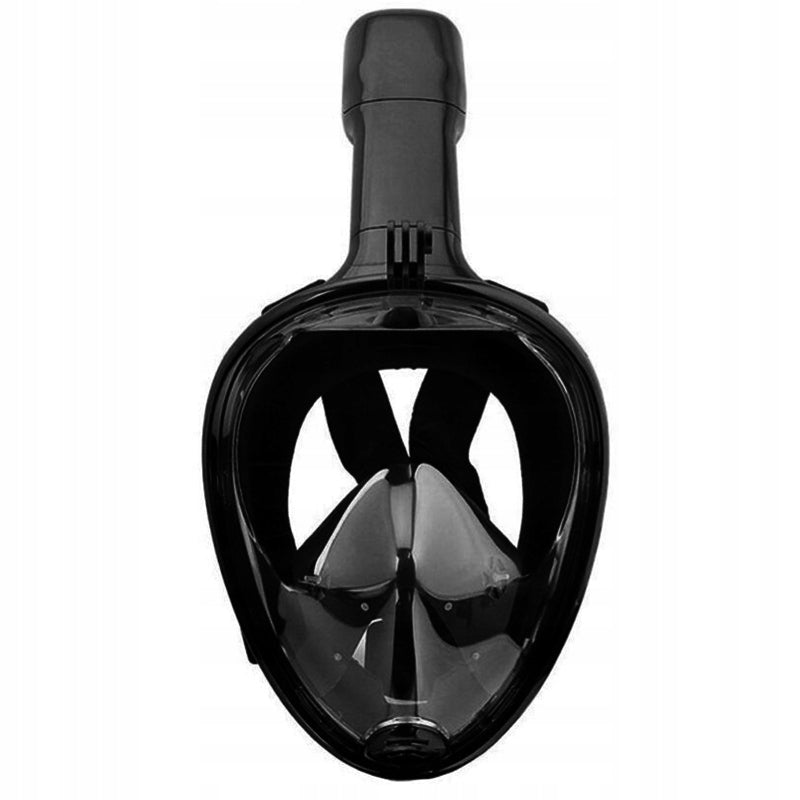 2x Children's Diving Mask Full Face With Tube Retoo S032 Black Brand RETOO