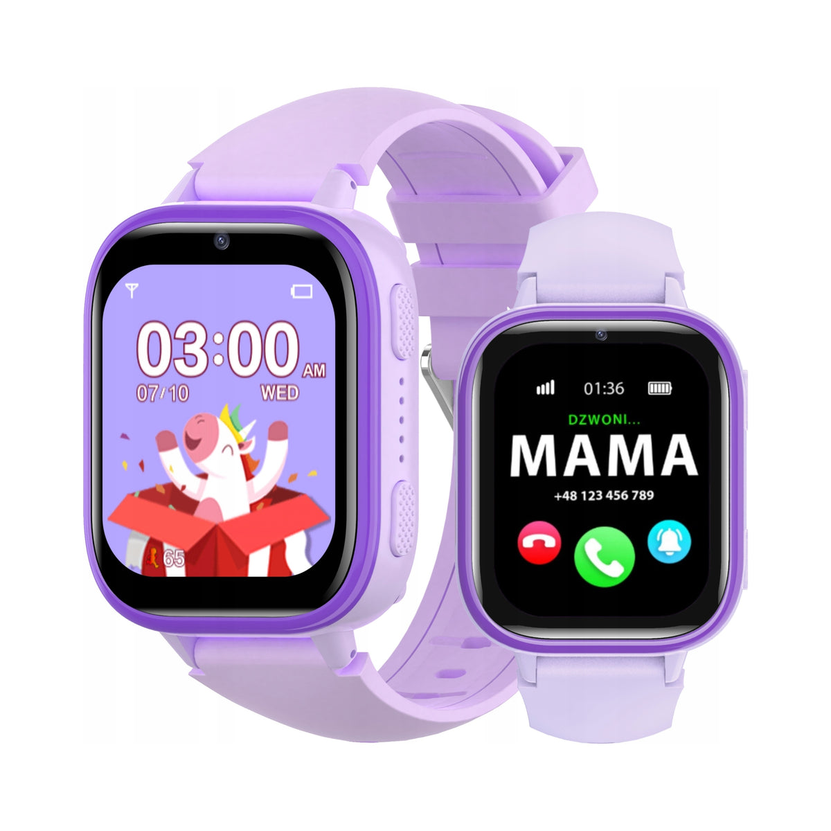 2x Children's Smartwatch Loleko L49 Sim Talking Game Camera