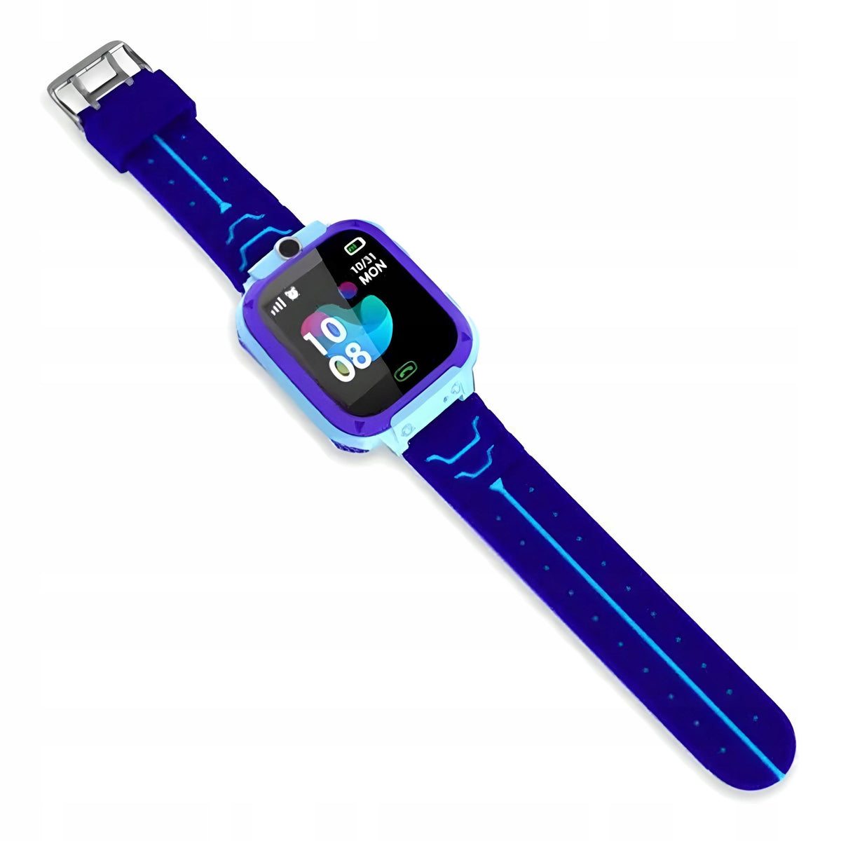 2x Children's Smartwatch Watch Gps Locator Baby Sauce Blue Sm Model other
