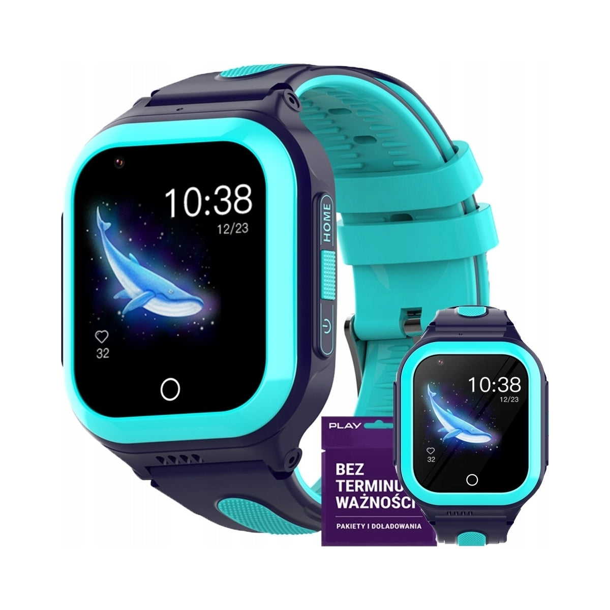 2x Children's Smartwatch Wonderwatch Kt24 Gps 4g Wi Fi Multicolor