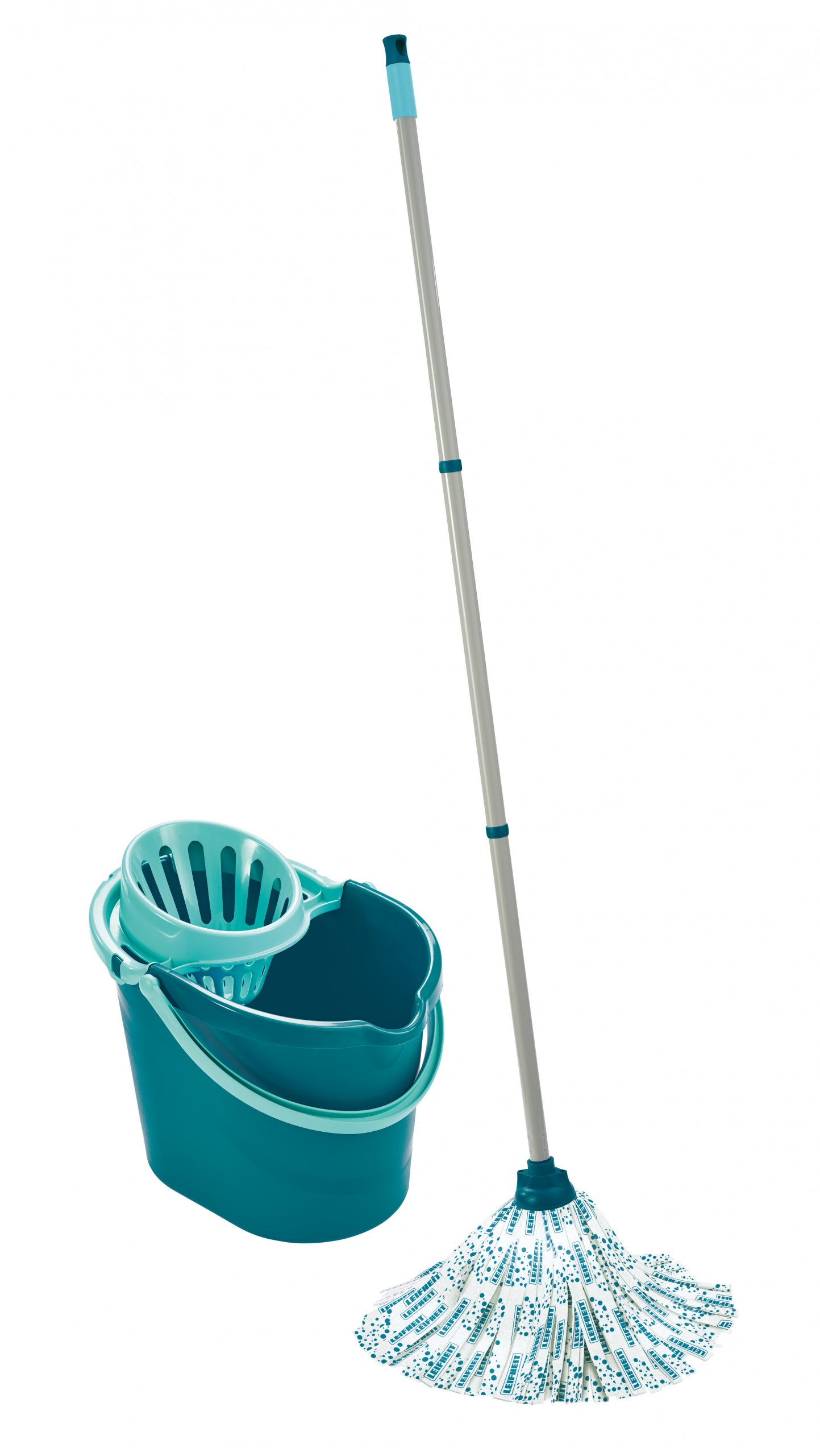 2x Classic Set (mop + Classic bucket + squeezer) Leifheit