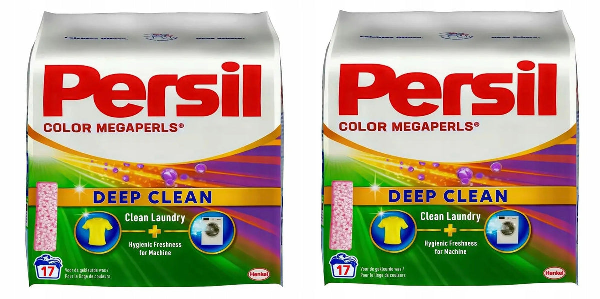 2x Color Washing Powder Persil Deep Clean 17washes