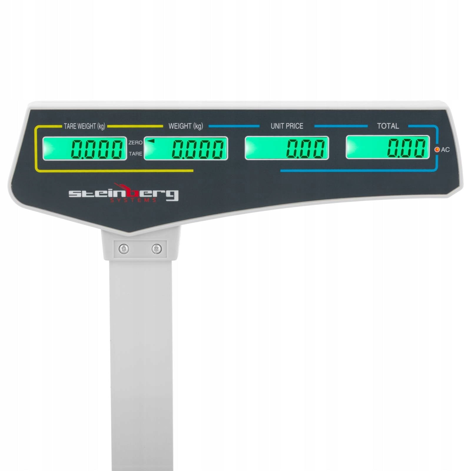 2x Commercial Shop Scale with LCD Label Printer 30kg/15g Brand Steinberg Systems