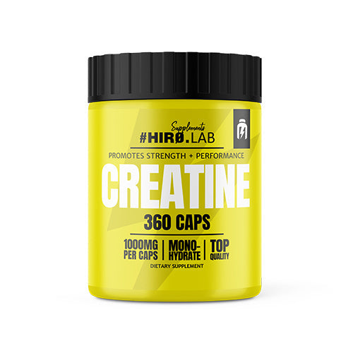 2x Creatine Monohydrate - Strength & Muscle Gain - 360 Capsules by Hiro Expiration date at least six months from the date of purchase