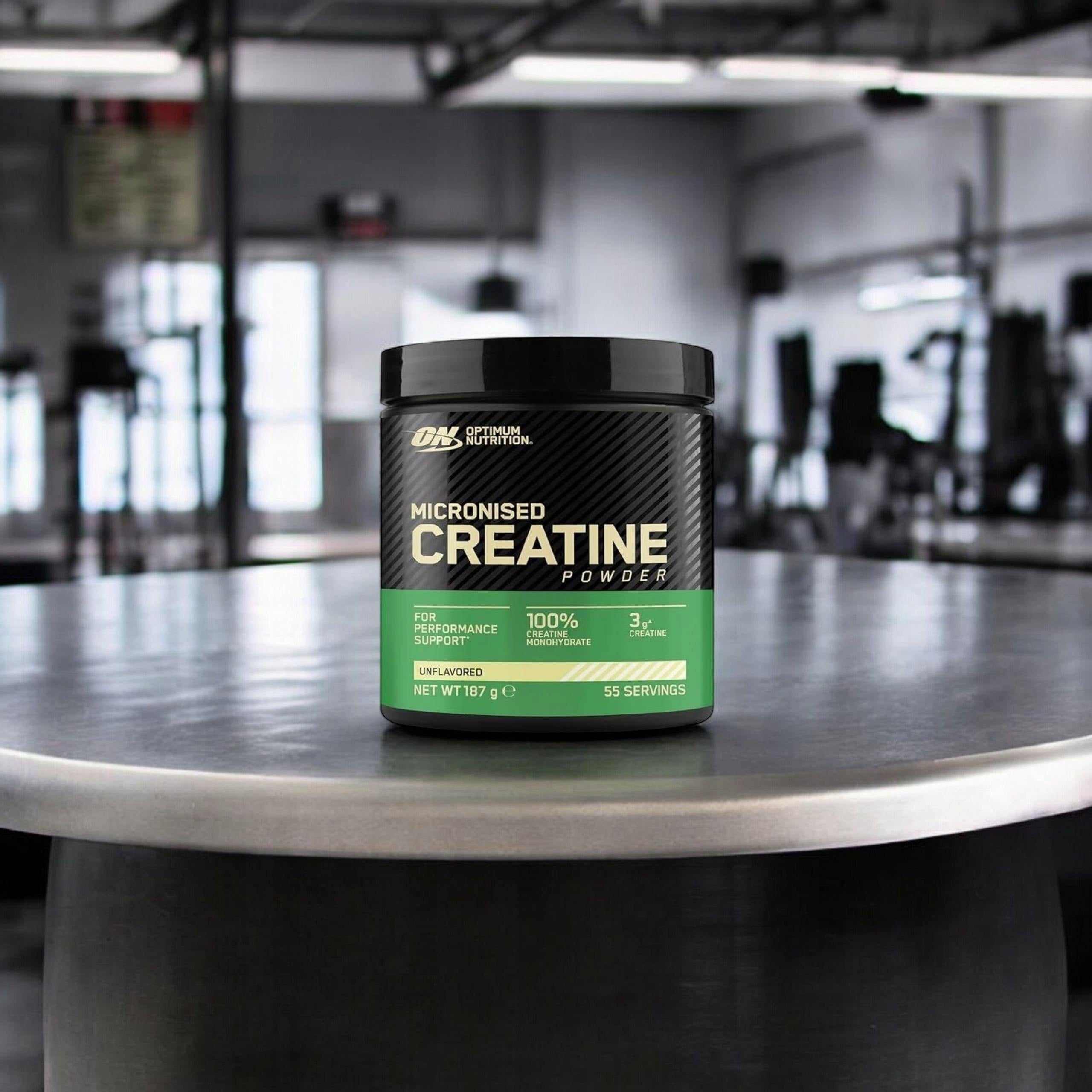 2x Creatine pure monohydrate 100% micronized 187g Optimum Nutrition Brand Optimum Nutrition