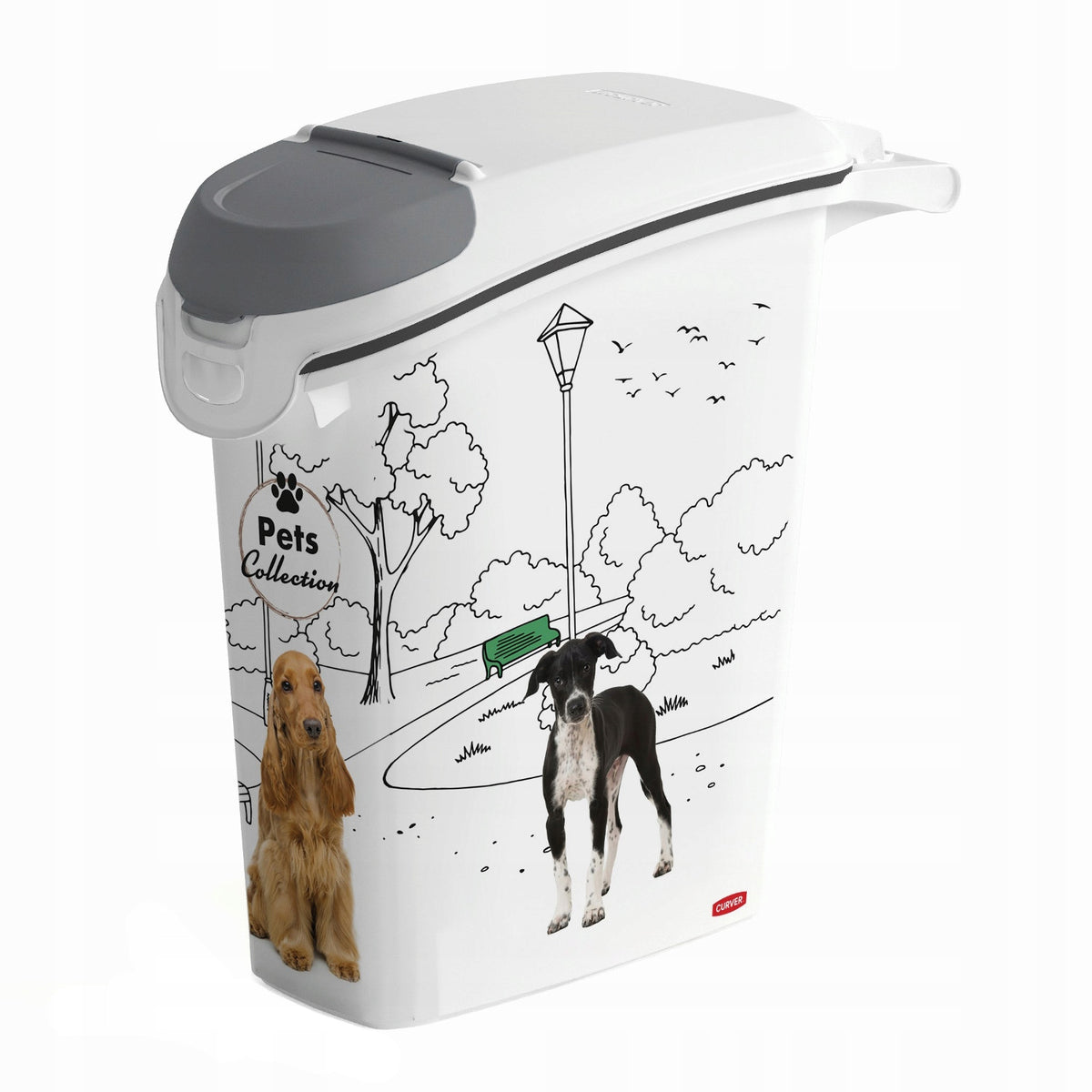 2x Curver Pet Life Food Storage Container 23l