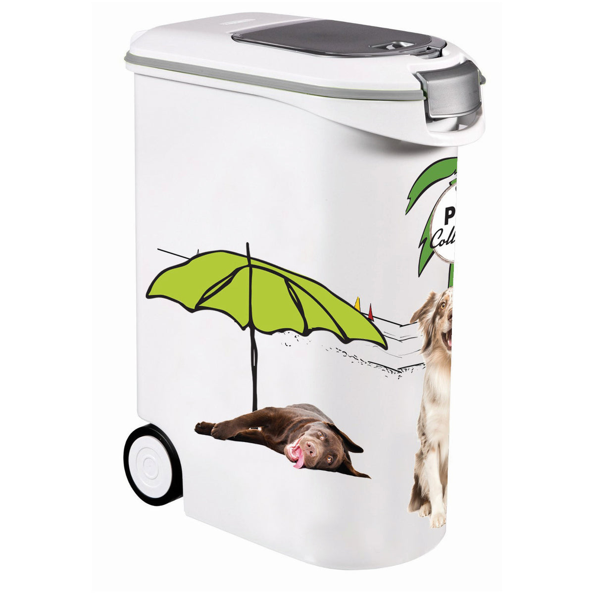 2x Curver PetLife Dog Food Storage Container 20l Manufacturer code 253751
