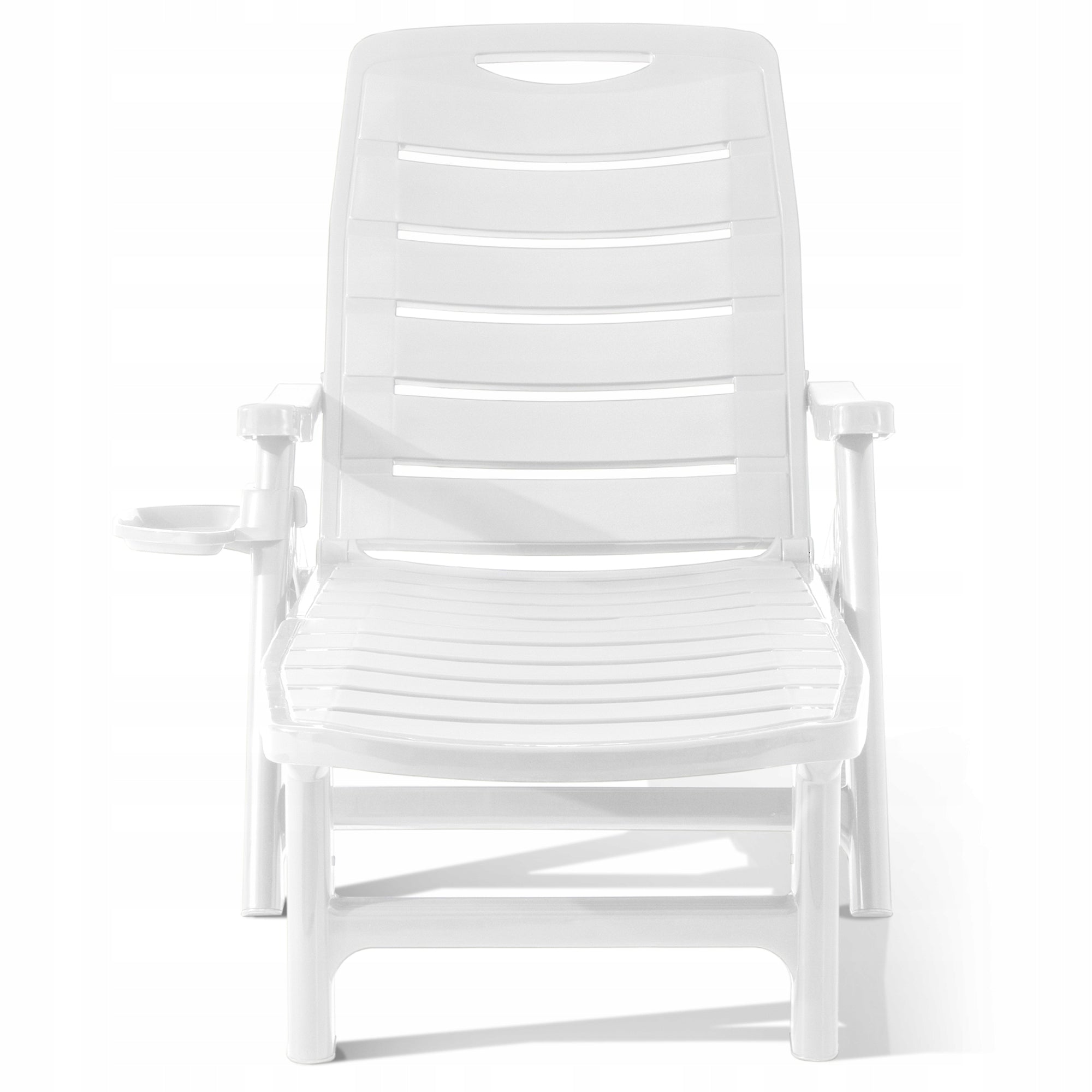 2x DECKCHAIR ON WHEELS KONSIMO TIDIA – GARDEN AND POOL DECKCHAIR FOR GARDEN Brand Konsimo