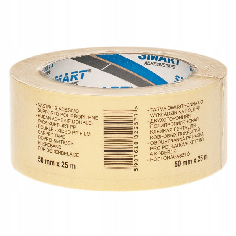 2x DOUBLE-SIDED MOUNTING TAPE STRONG 48mm/5m SMART universal adhesive Brand Smart