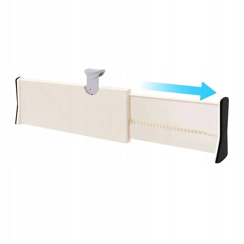 2x DRAWER ORGANIZER COMPARTMENT ADJUSTABLE CABINET DRAWER SEPARATOR Kind drawer organizer