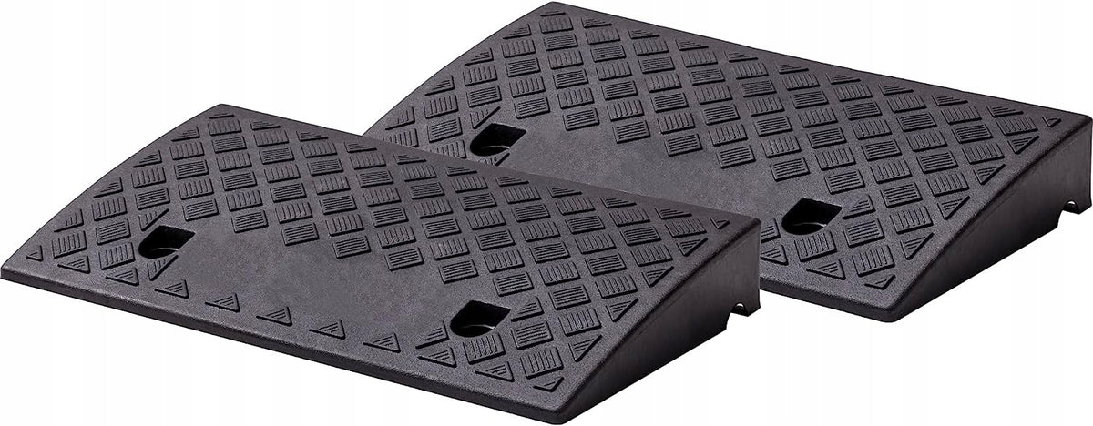 2x DRIVING RAMP FOR CURB VEHICLES 7CM
