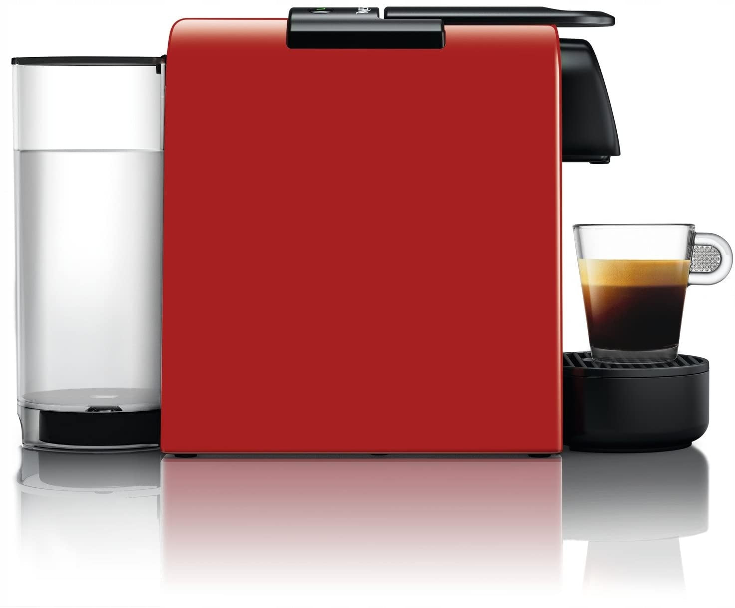 2x DeLonghi EN85.R capsule machine (1150W ; red ) Model Nespresso Essenza Mini EN85R