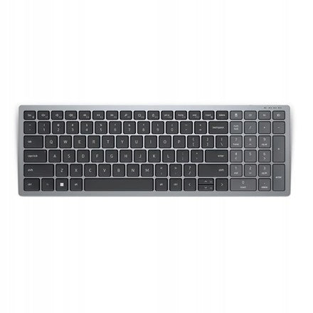 2x Dell | Keyboard | KB740 | Keyboard | Wireless | US | m | Titan Gray | 2.