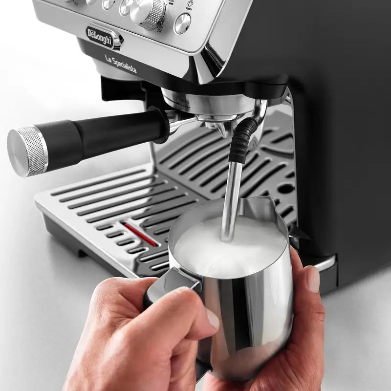 2x Delonghi Coffee Machine | EC9155.MB | 15 Bar Pump Pressure | Built-in Grinder Model EC9155.MB