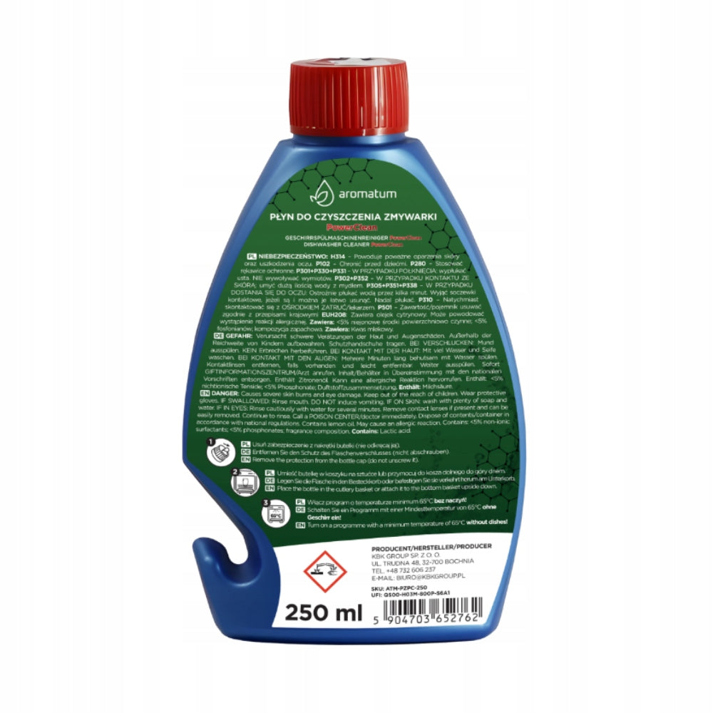 2x Dishwasher Cleaner Aromatum Brand Aromatum