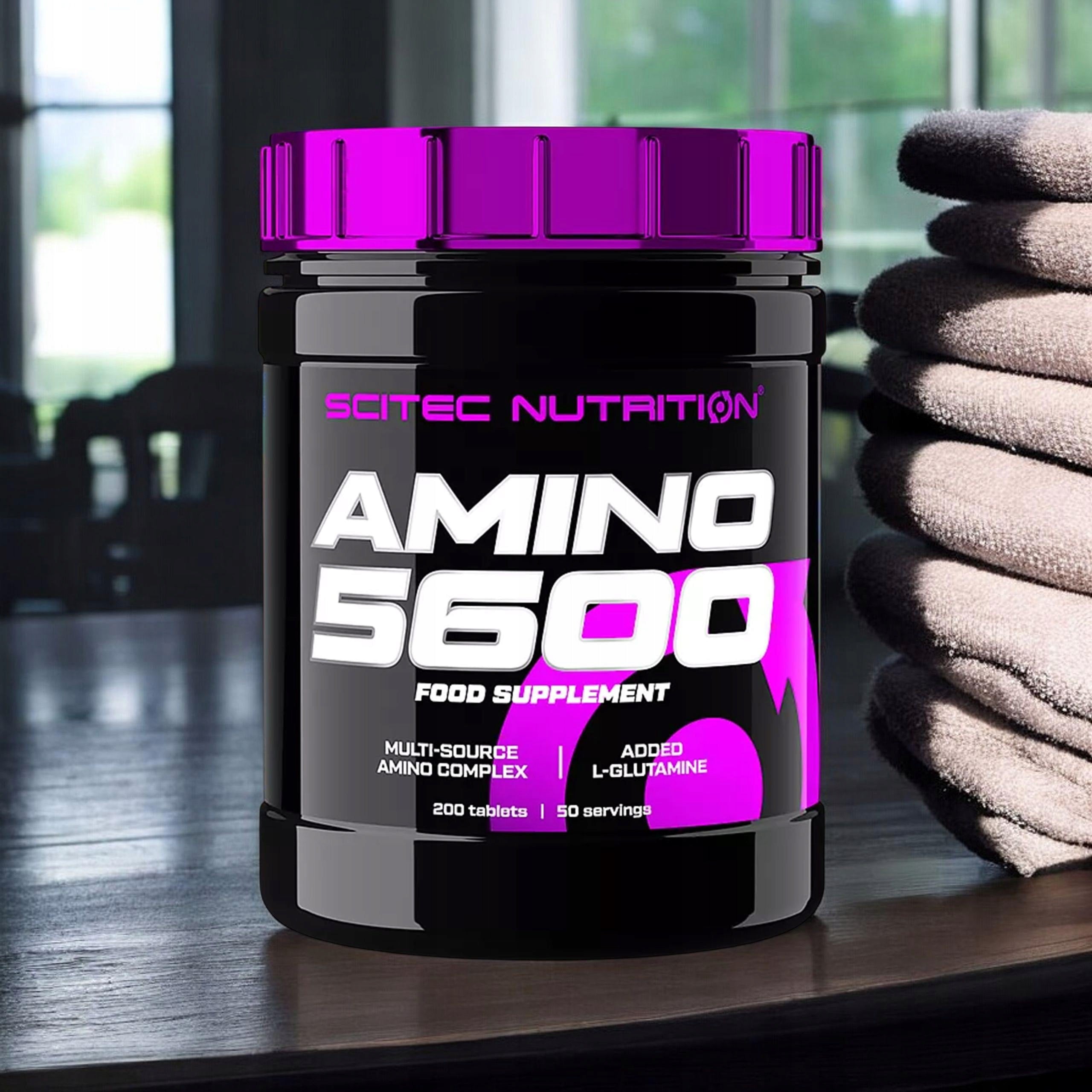 2x EAA BCAA Amino Acids 200 Tablets Muscle Support Growth Amino 5600 SCITE Brand Scitec Nutrition