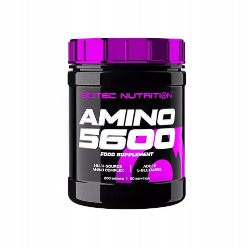 2x EAA BCAA Amino Acids 200 Tablets Muscle Support Growth Amino 5600 SCITE Expiration date at least six months from the date of purchase