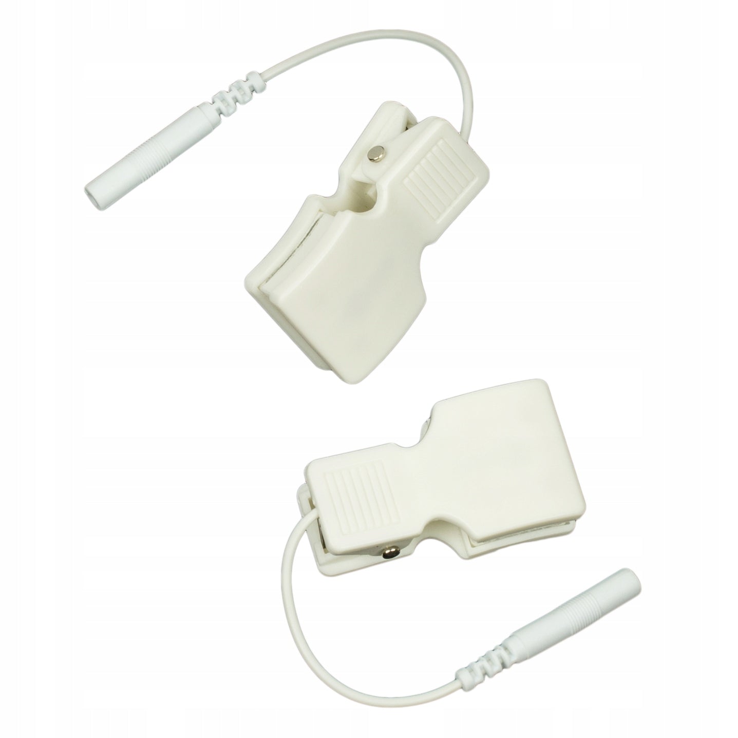 2x ELECTRODES EAR AURICULOTHERAPY CLIPS