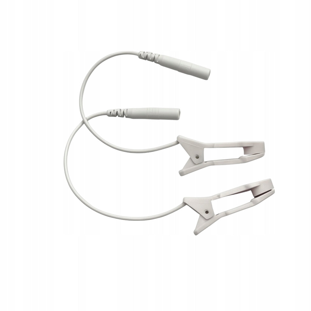 2x ELECTRODES TENS EMS CLIPS FOR EAR AURICULOTHERAPY Pin 2 mm