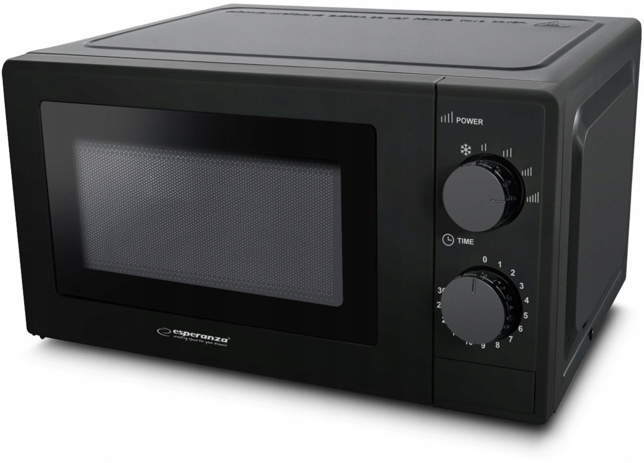 2x ESPERANZA ESPERANZA MICROWAVE OVEN ESTOFADO BLACK EKO011K Brand Esperanza