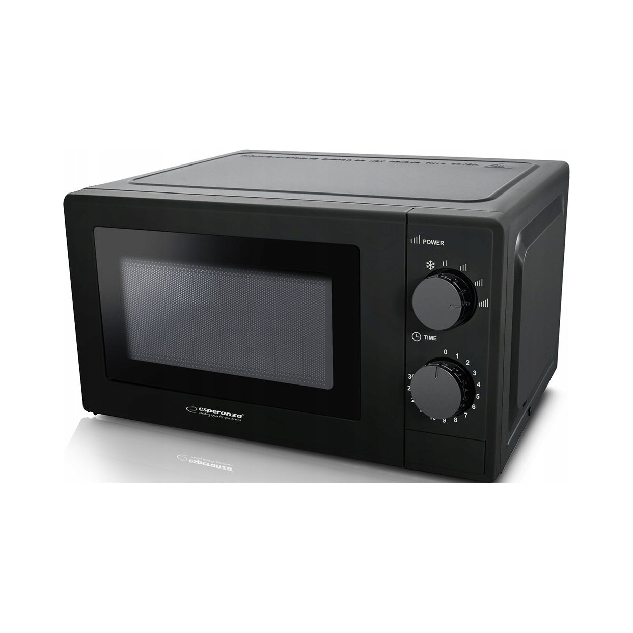 2x ESPERANZA ESPERANZA MICROWAVE OVEN ESTOFADO BLACK EKO011K