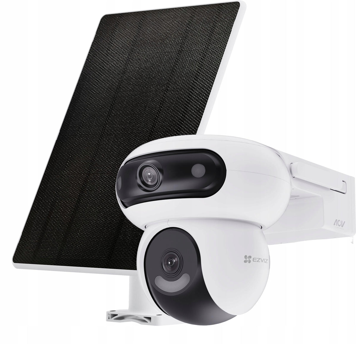 2x EZVIZ CS-HB90x/SP Battery-Powered Outdoor PT IP Camera with Solar Panel