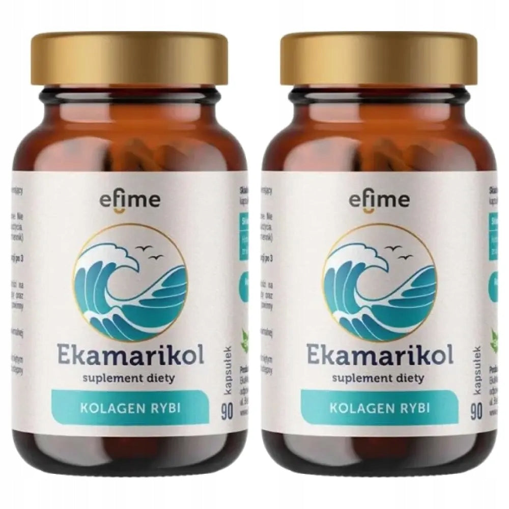 2x Efime Ekamarikol Fish Collagen, 90 capsules