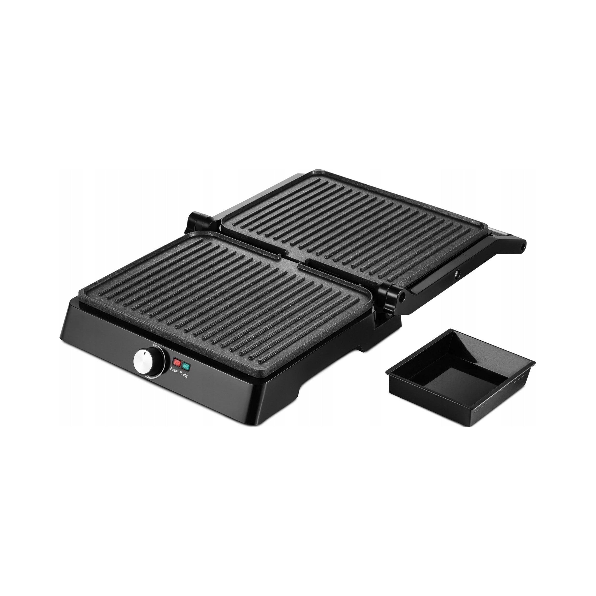 2x Electric Grill Mozano Grill Chef Black 2200w Large