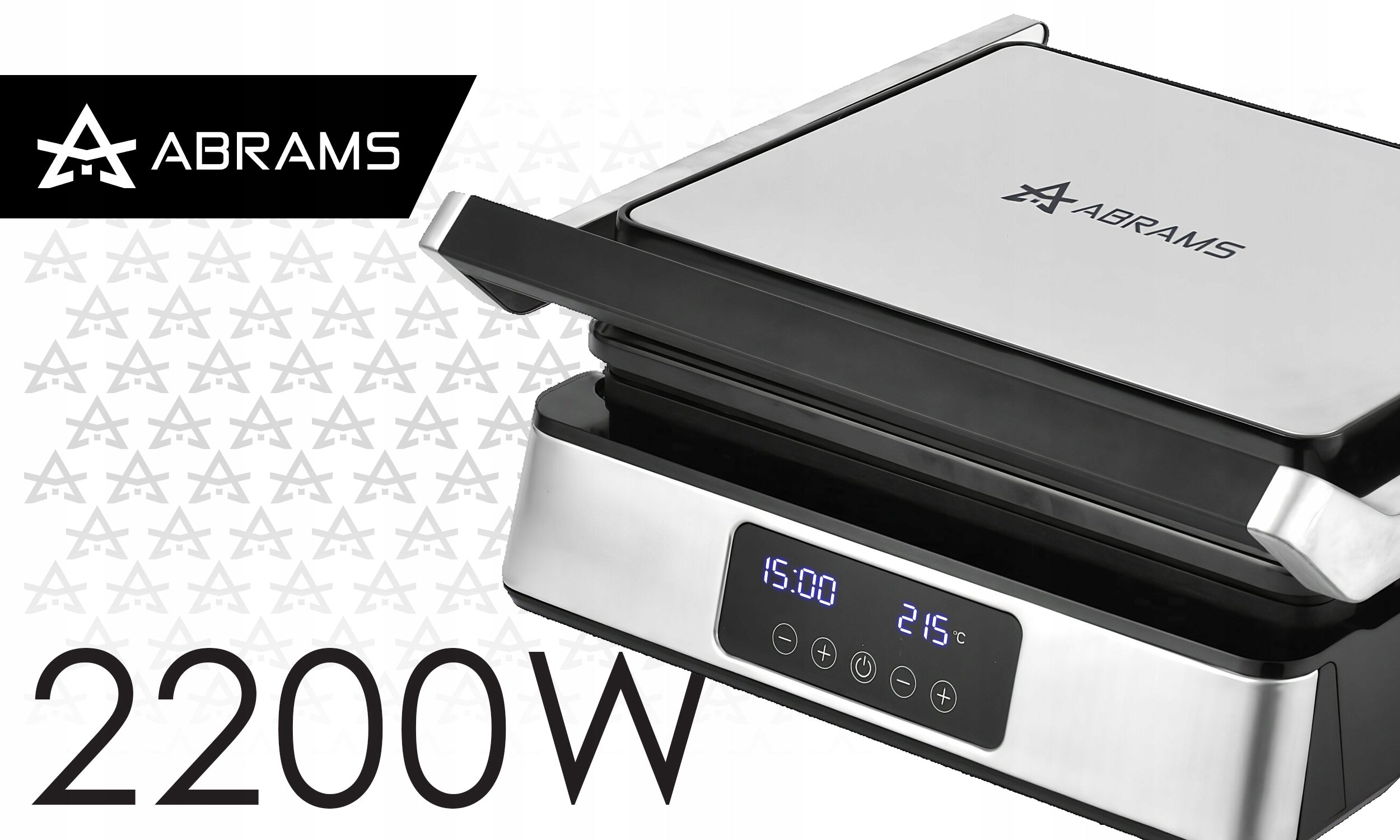 2x Electric Grill Waffle Maker Toaster Panini Waffles Large Power 2200w Model GRILL ELEKTRYCZNY GOFROWNICA OPIEKACZ 3W1 DUŻY