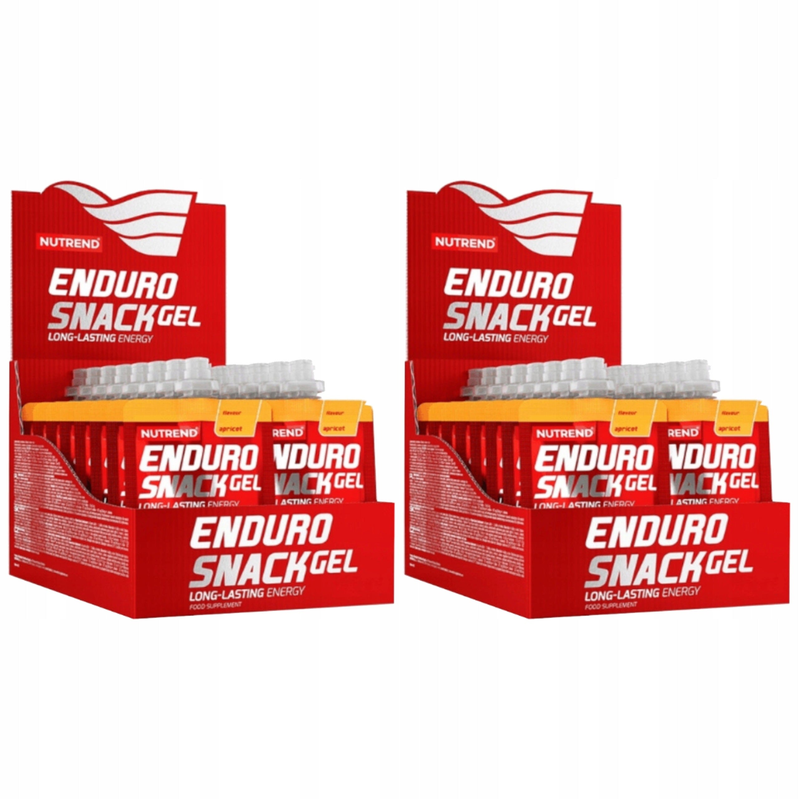 2x Energy Gel Performance BCAA Taurine Carnosine Palatinose NUTREND