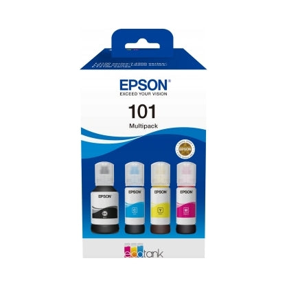 2x Epson EcoTank MultiPak Ink C13T03V64A