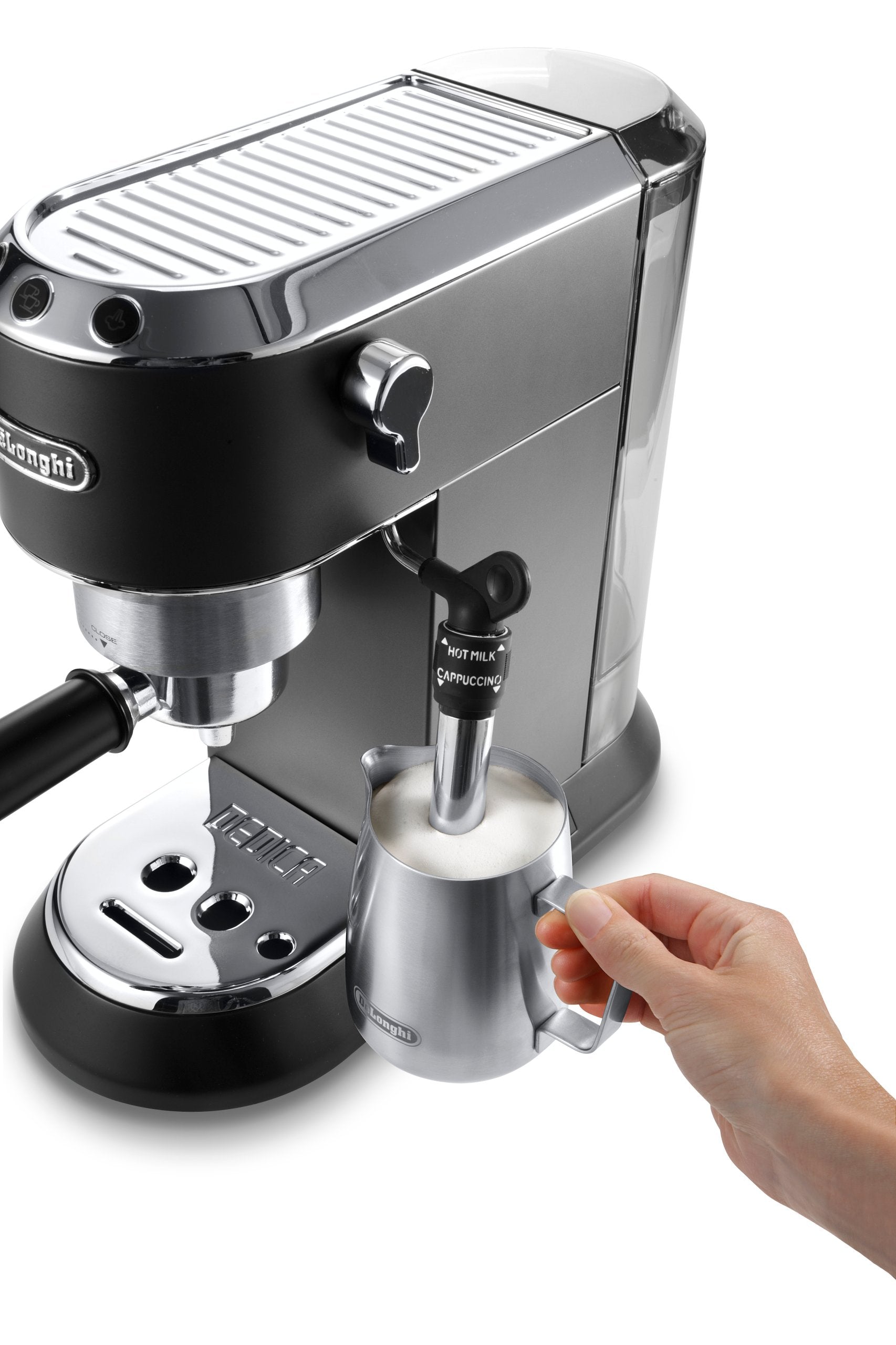 2x Espresso machine DeLonghi Dedica Style EC 685.BK (1350W; black Brand De'Longhi