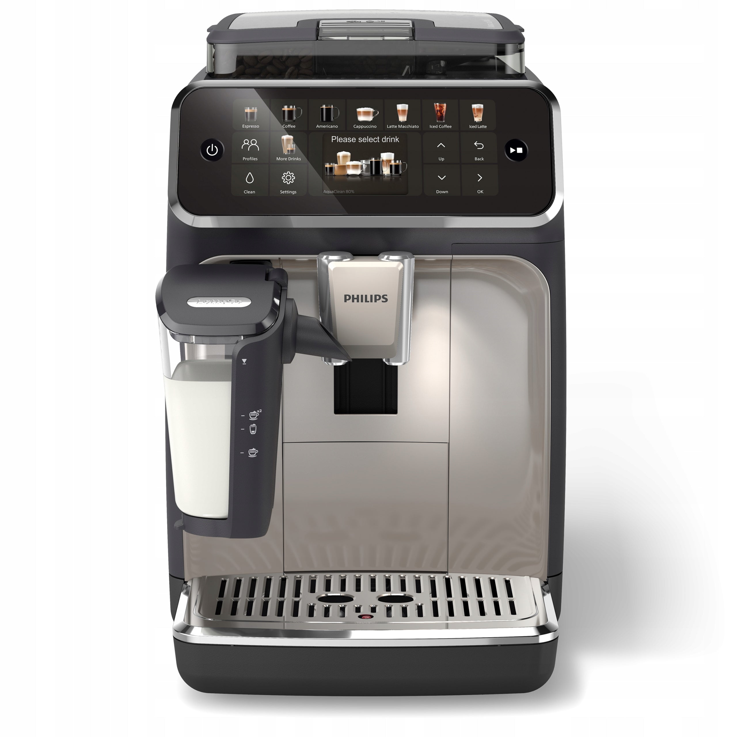 2x Espresso machine PHILIPS EP5547/90 LatteGo Model LatteGo EP5547/90