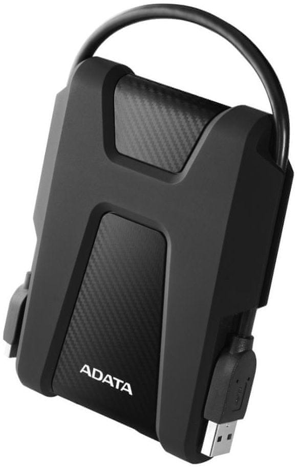 2x External HDD ADATA HD680 (1TB; 2.5"; USB 3.2; black) Model Durable HD680