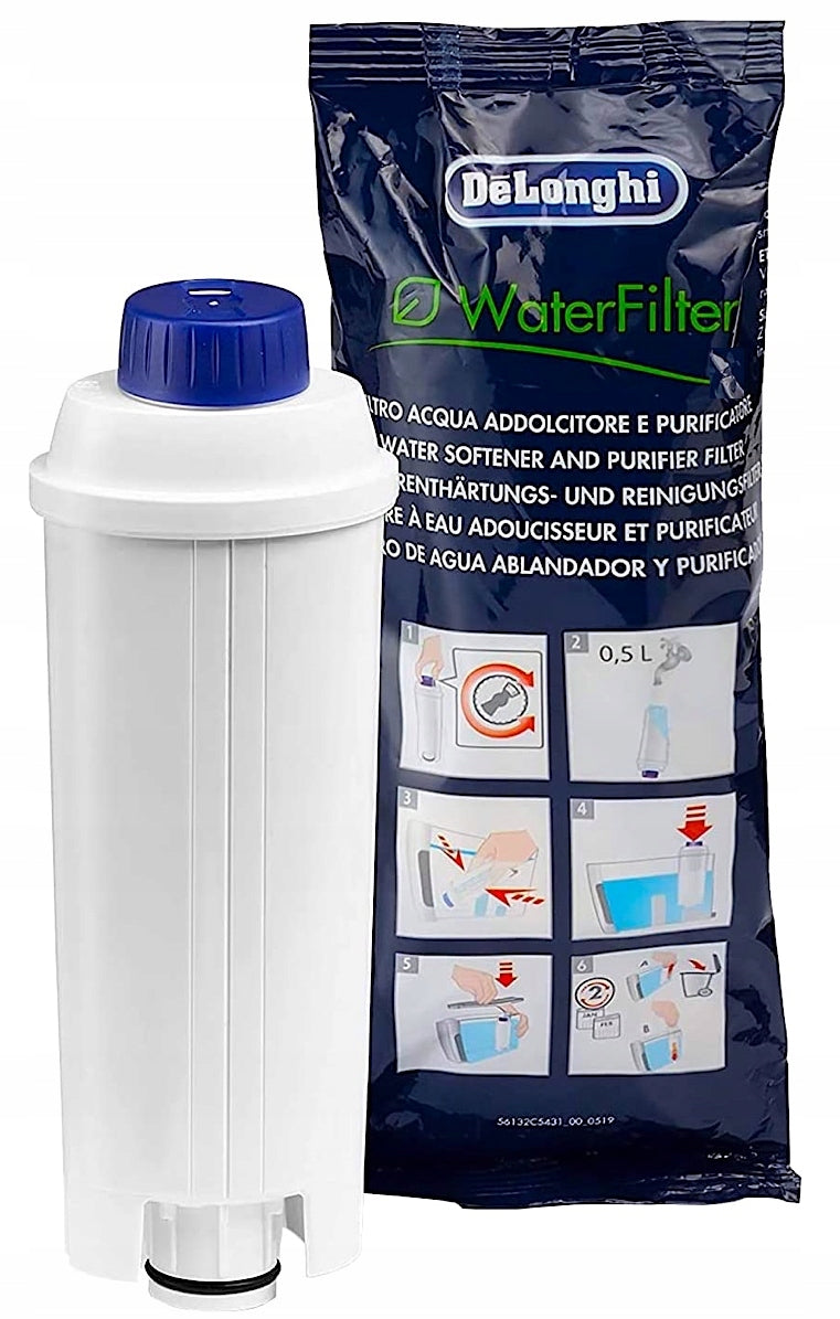 2x FILTER WATER CARTRIDGE FOR EXPRESS ORIGINAL DeLonghi SER3017 DLS C002 Manufacturer code 5904334204415
