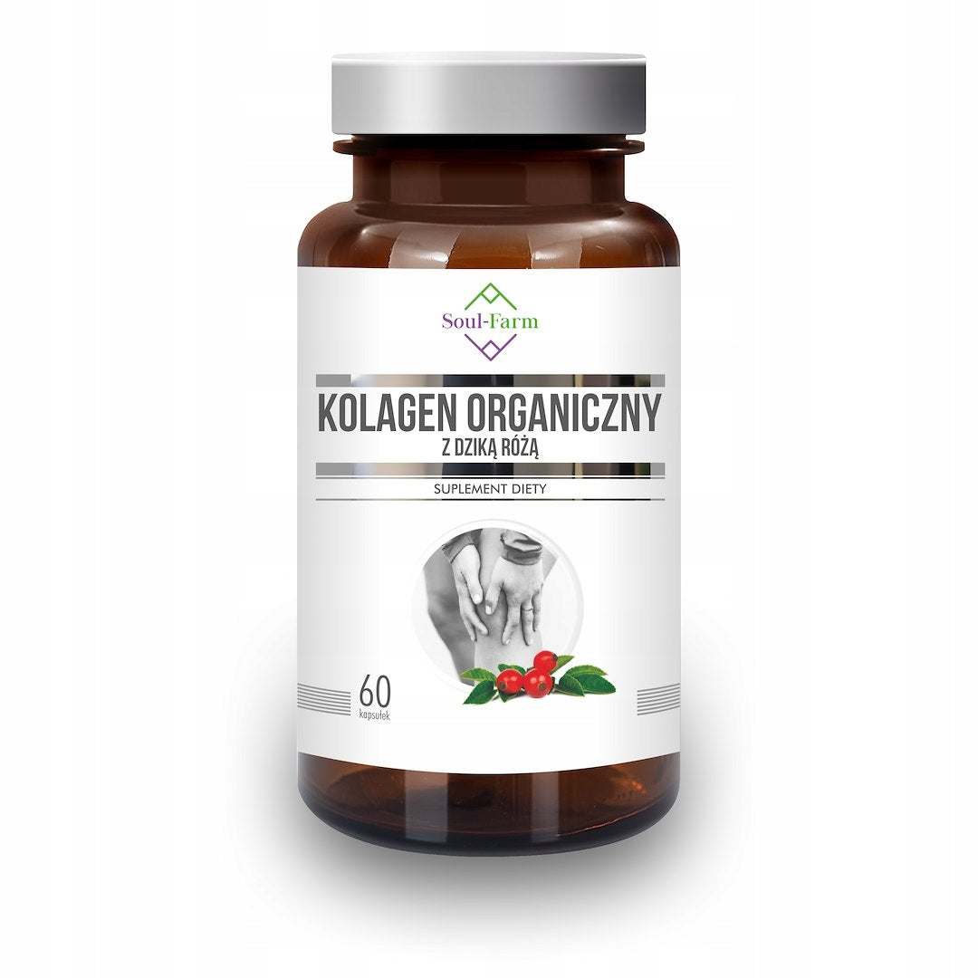 2x FISH COLLAGEN WITH WILD ROSE 60 CAPSULES - SOUL FARM Brand Soul Farm