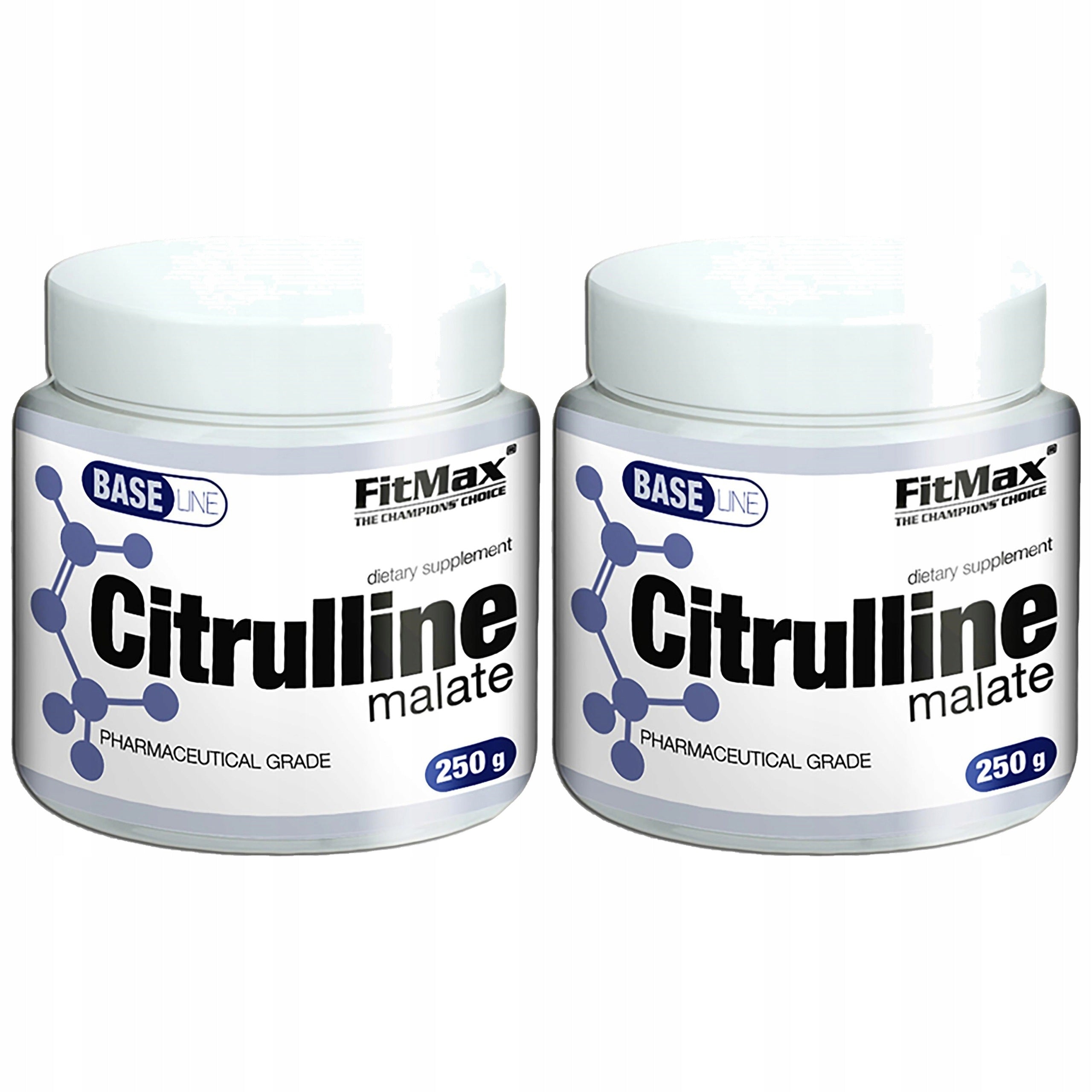 2x FITMAX CITRULLINE MALATE 250g CITRULLINE PUMP