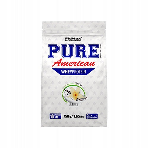 2x FITMAX PURE AMERICAN 750g WHEY STRENGTH WPC PROTEIN Expiration date at least six months from the date of purchase