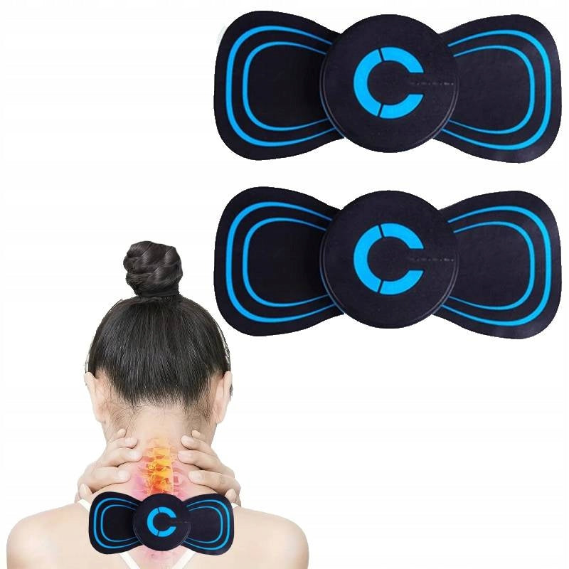 2x FOOT AND NECK MAT MASSAGER MUSCLE NECK MASSAGE ELECTROSTIMULATOR