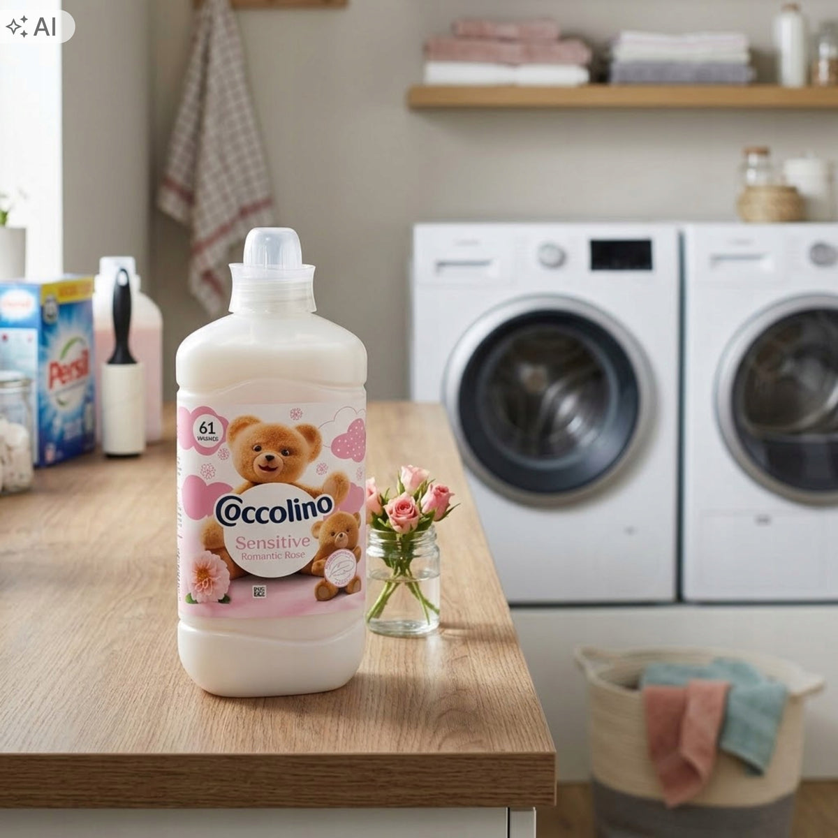 2x Fabric Rinsing Liquid Coccolino Sensitive Concentrate Delicate 1,4l Brand Coccolino