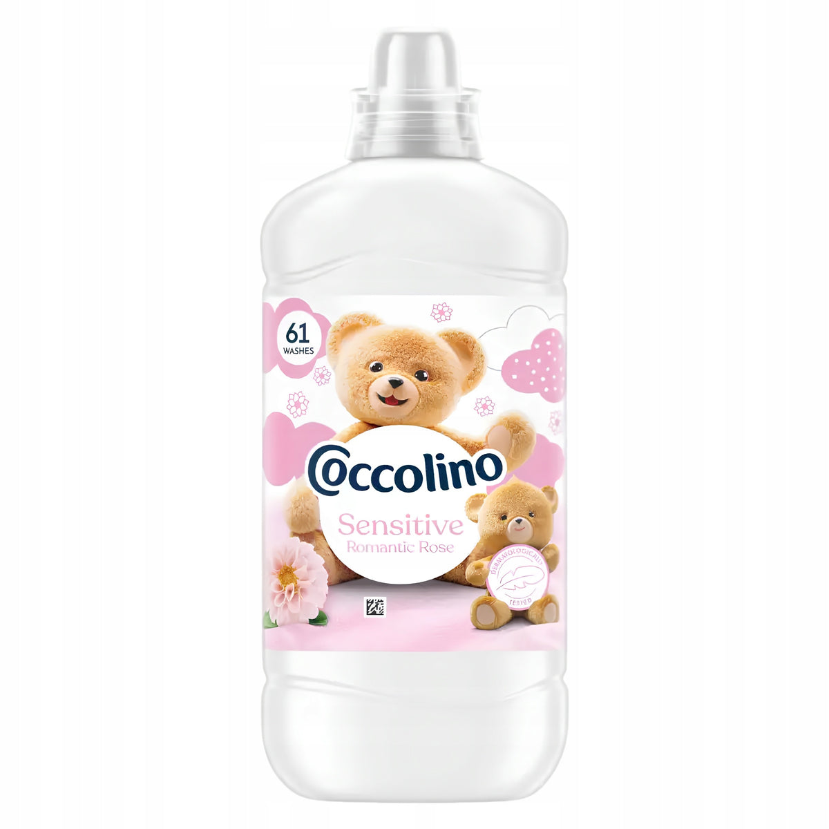 2x Fabric Rinsing Liquid Coccolino Sensitive Concentrate Delicate 1,4l Packaging status original