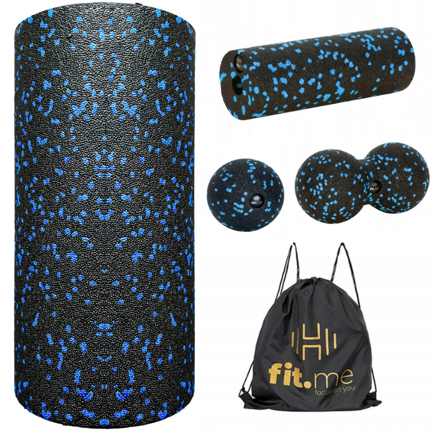 2x Fit Me Roller Pro Set 4in1 Black Blue