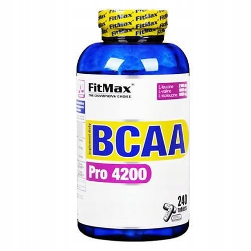 2x Fitmax BCAA PRO 4200 240t BRANCHED CHAIN AMINO ACIDS Expiration date at least six months from the date of purchase